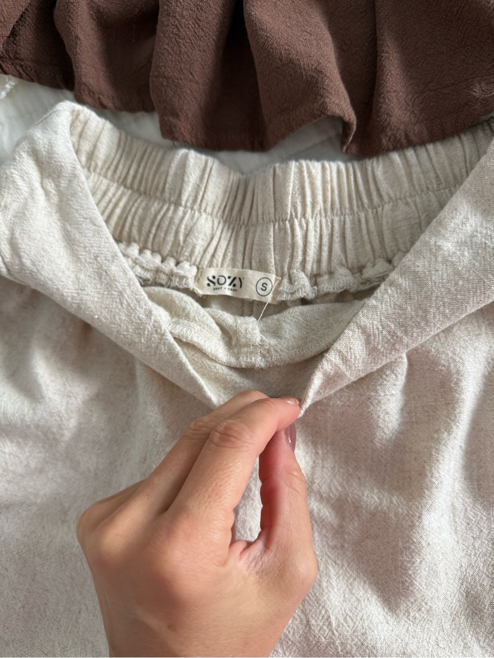 Linen set 🤍🤎 - Picture 3 of 4